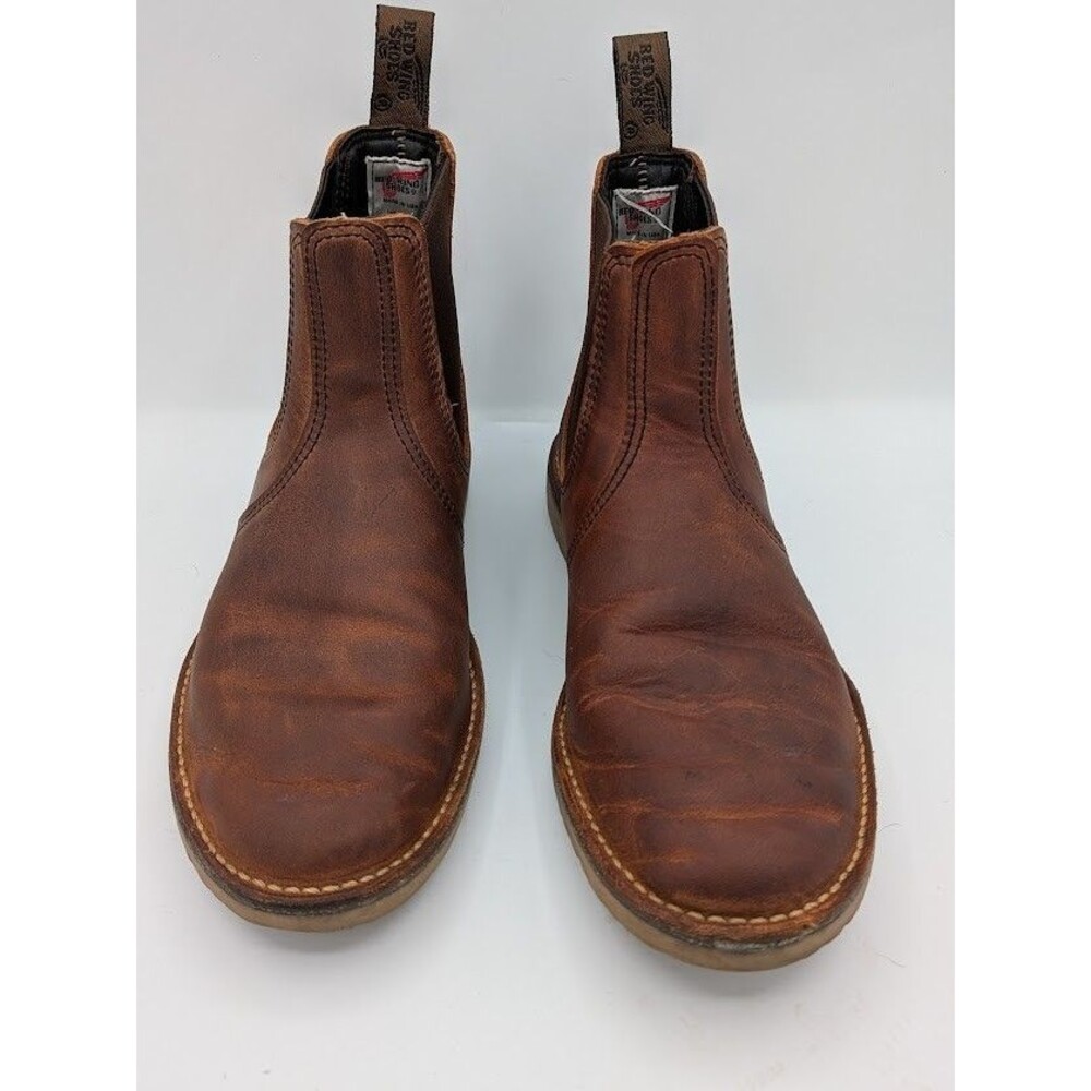 Red Wing Weekender Chelsea Boots Mens 8.5 D Brown Leather 3311 USA Made
